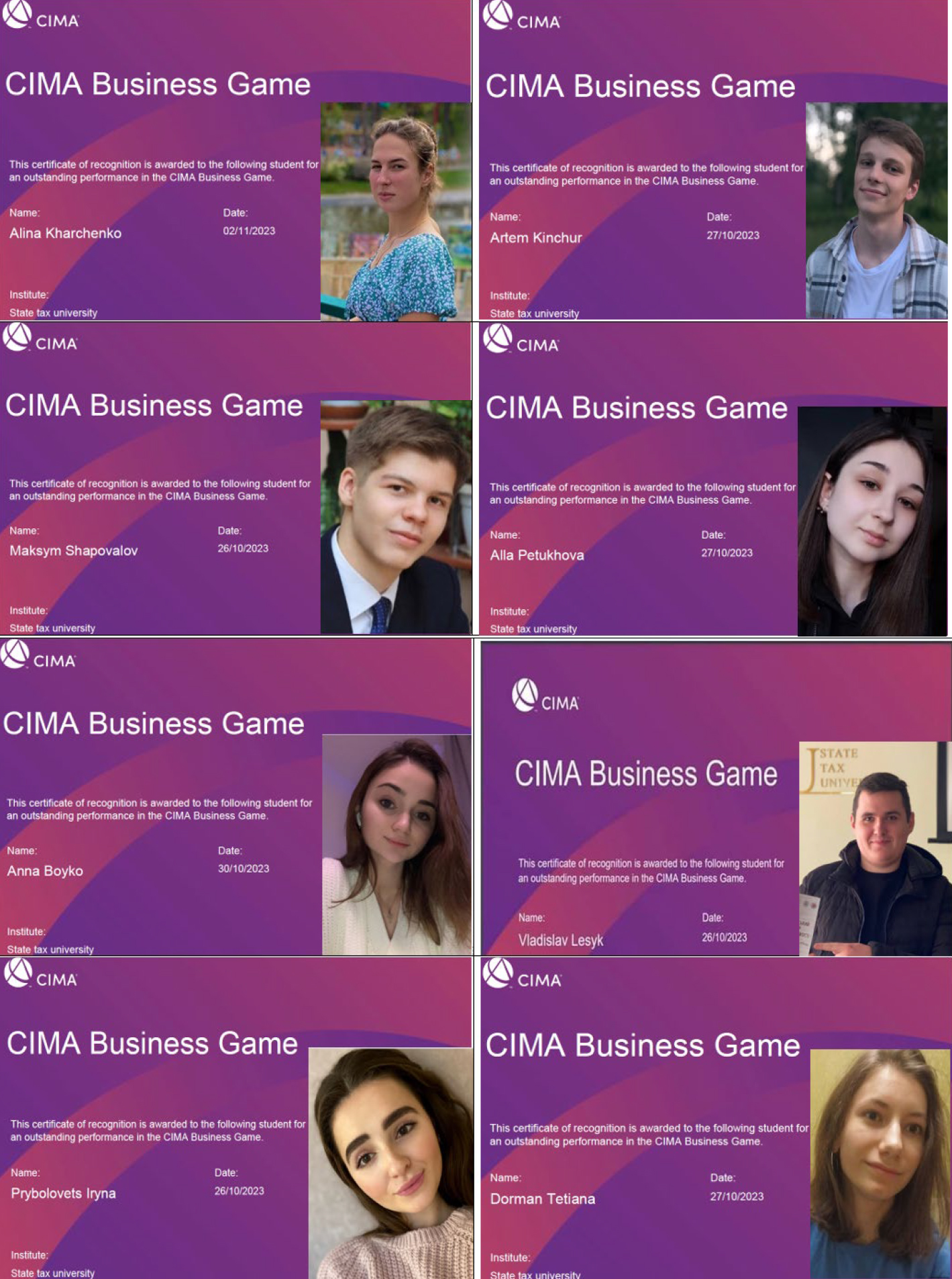 Бакалаври активні учасники CIMA Business Game!