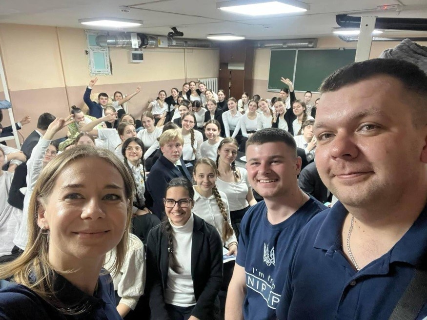 В рамках «PROFплатформи» ДПУ, представники Навчально-наукового інституту права відвідали заклади середньої освіти Кіровоградщини!