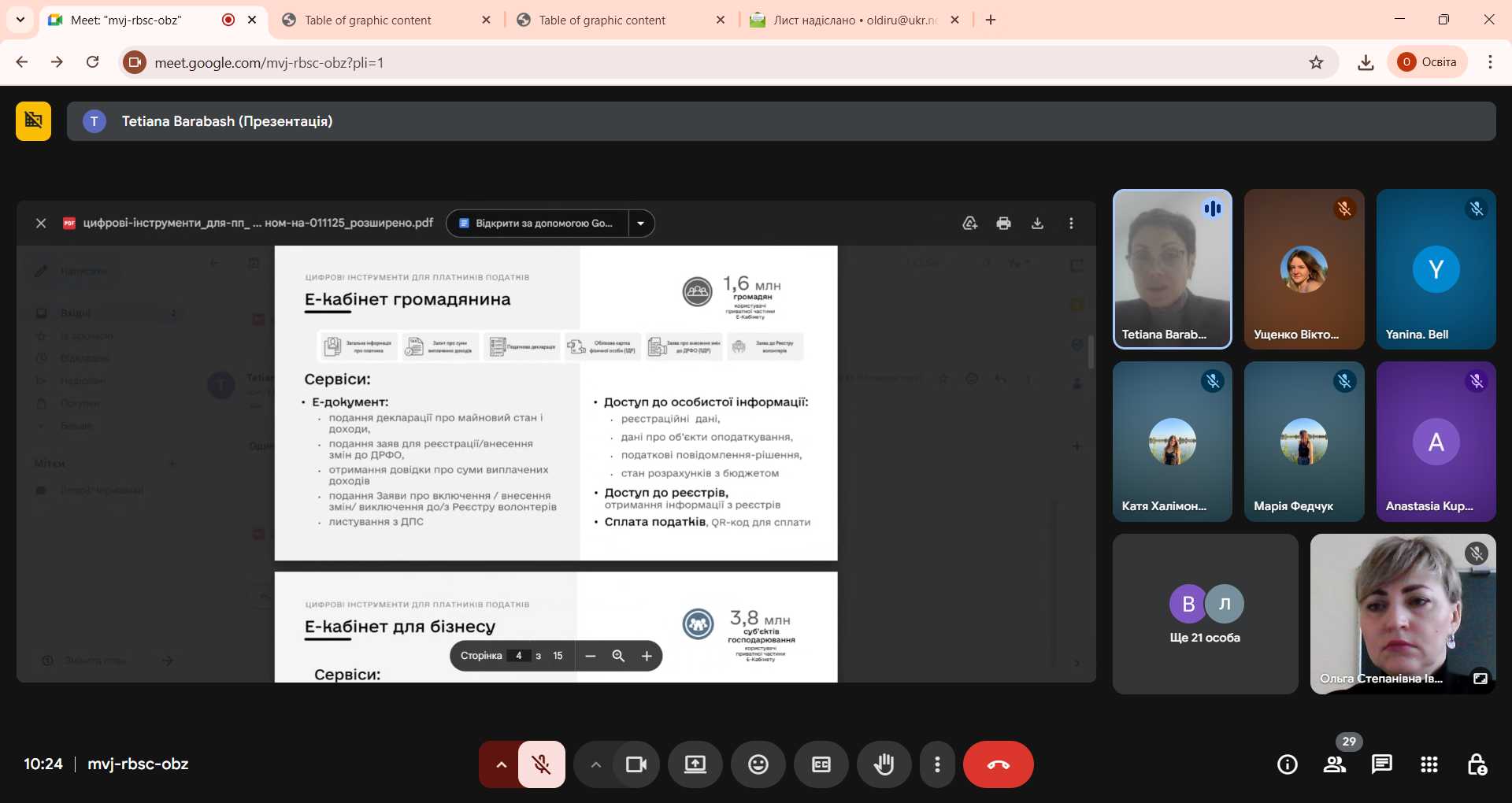 Відбулася гостьова лекція про цифрові інструменти для платників податків