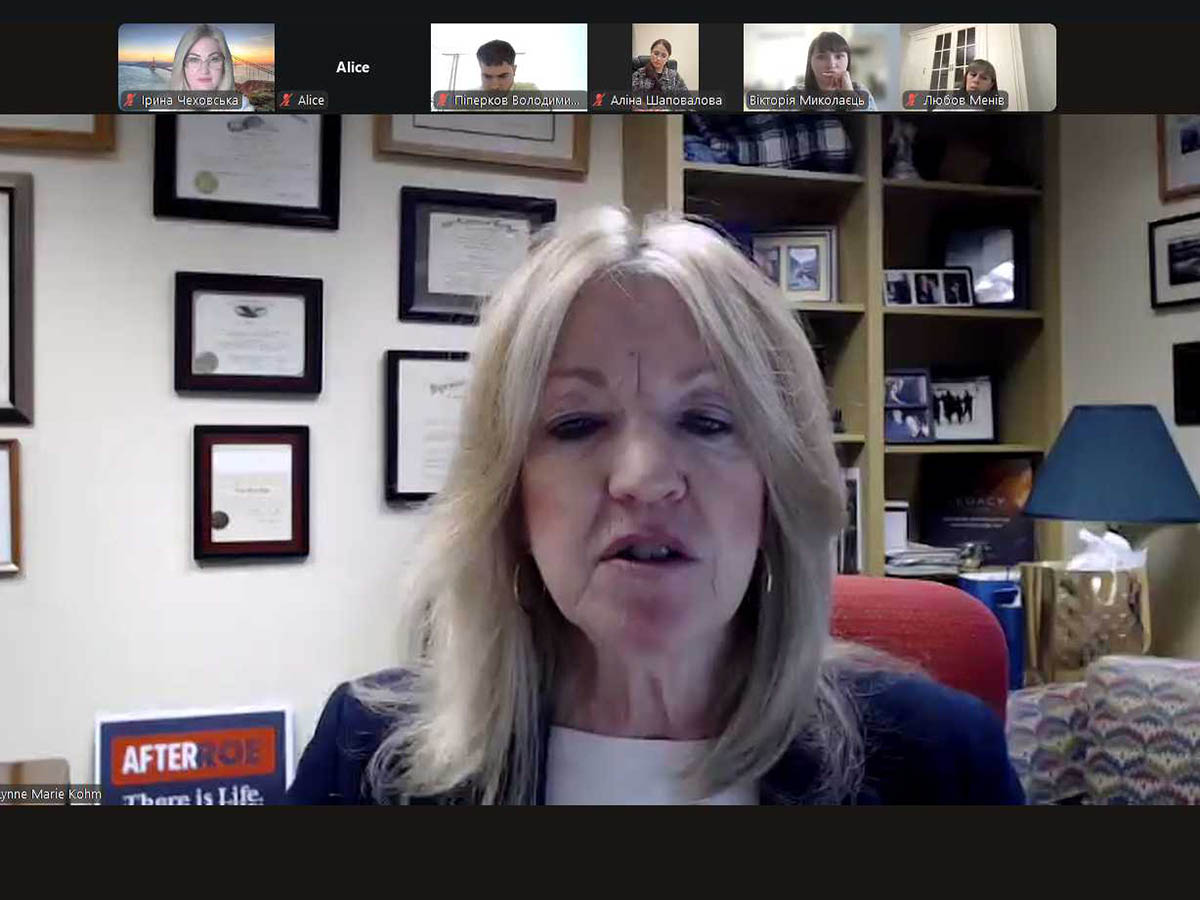 Гостьова лекція професора Лін Марі Ком, професора сімейного права імені Джона Брауна Маккарті Регентського університету (штат Вірджинія, США)