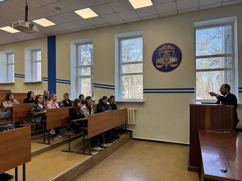 Відбулася чергова гостьова лекція для здобувачів вищої освіти судді Ірпінського міського суду Київської області Одарюка Михайла Павловича