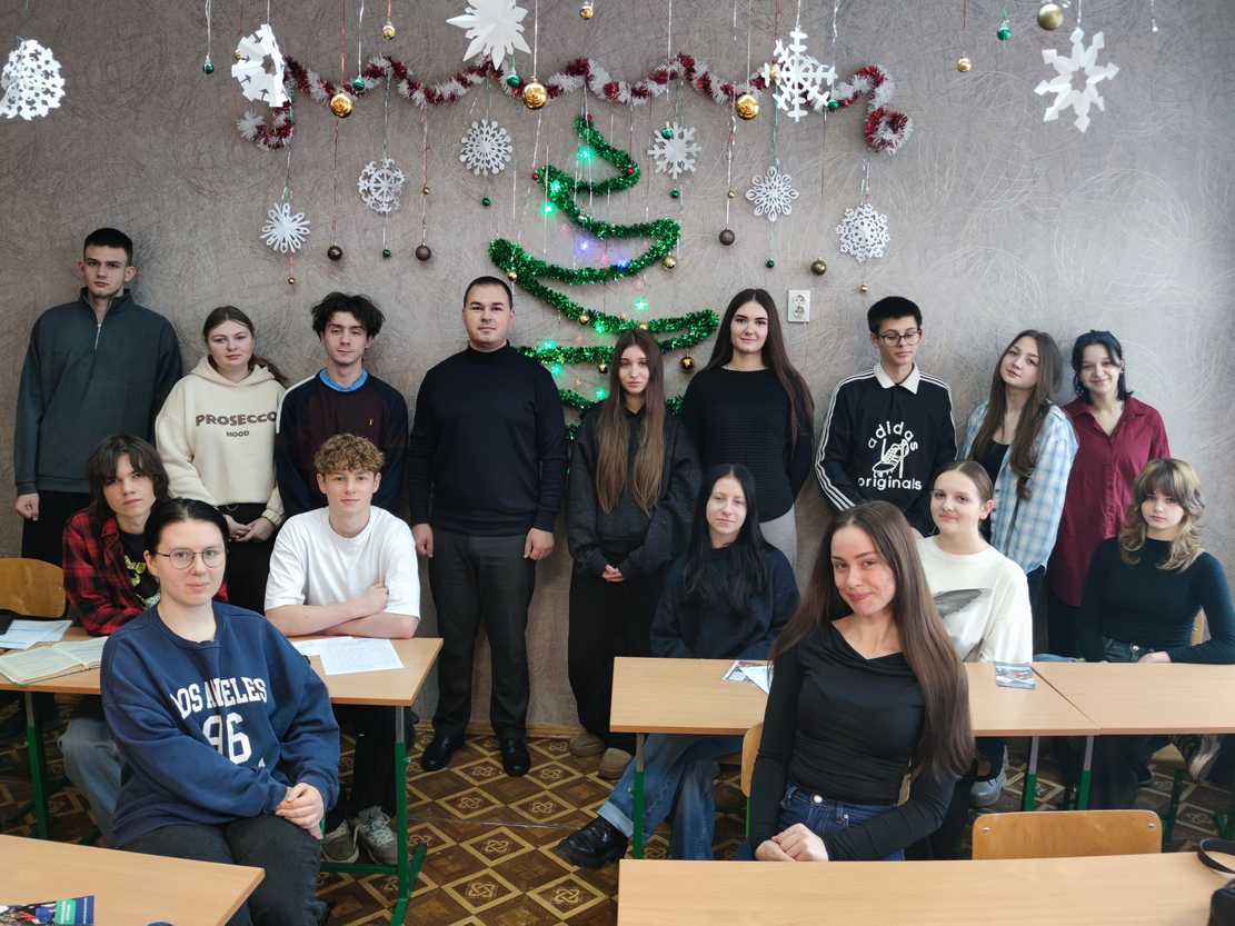 Профорієнтаційний захід у Новосілківському академічному ліцеї «Ерудит»