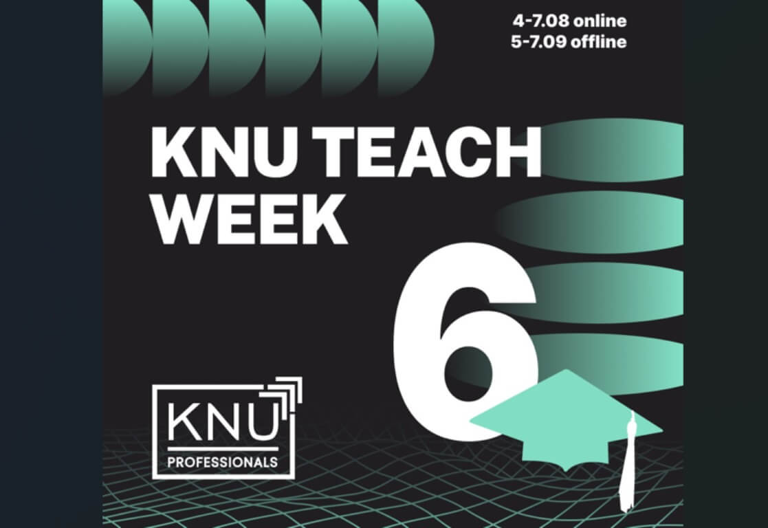 Освітній інтенсив «KNU Teach Week-6»
