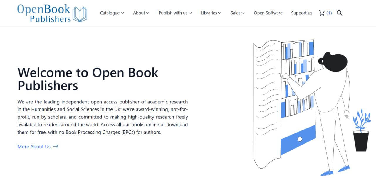 Доступ до електронних книг видавництва Open Book Publishers