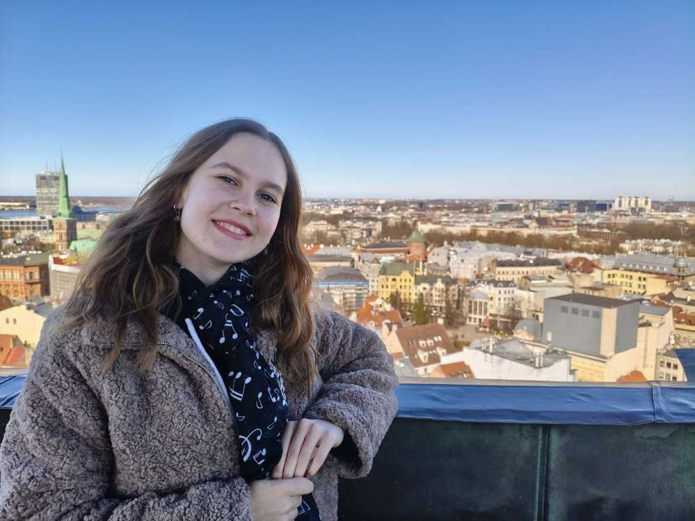 Студентка факультету проходить навчання за програмою Erasmus+ у Ризькому технічному університеті