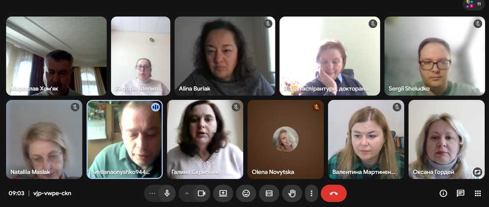 Проміжне звітування докторантів на кафедрі публічних фінансів