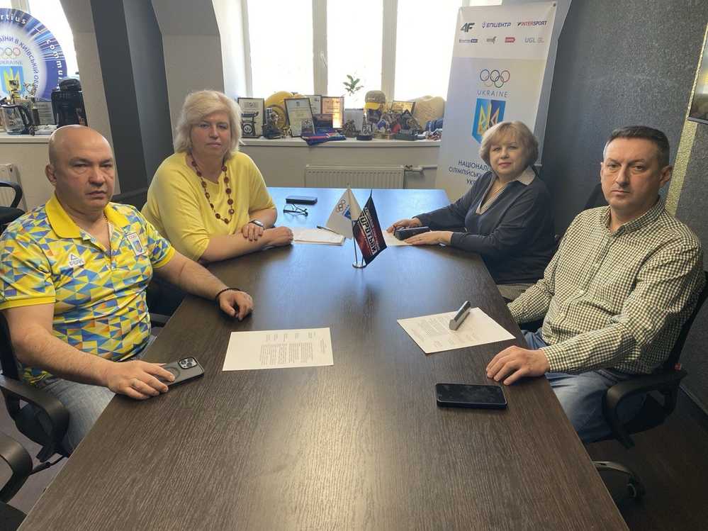 Представники ДПУ, Відділення НОК України в Київській області обговорили напрями співпраці з Очеретинською громадою Донецької області