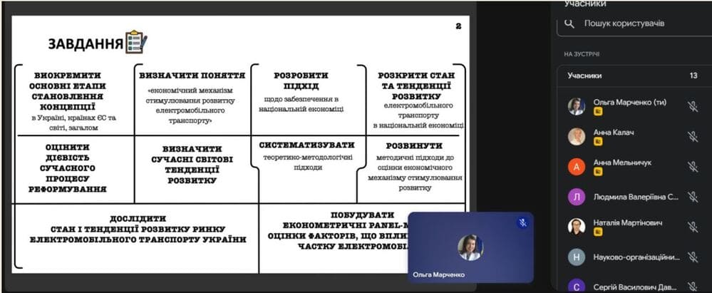 Презентація наукової новизни, теоретичного та практичного значення результатів дисертаційного дослідження Матвійчука Романа Володимировича на тему «Економічний механізм стимулювання розвитку електромобільного транспорту в Україні»