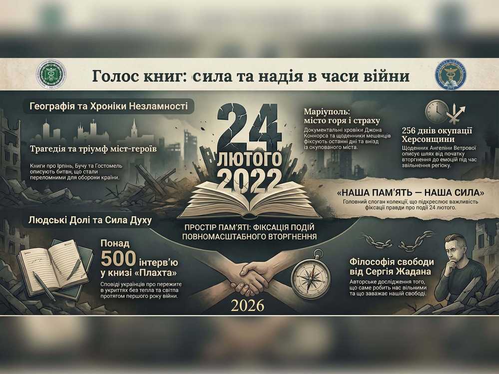 Голос книг: сила та надія в часи війни