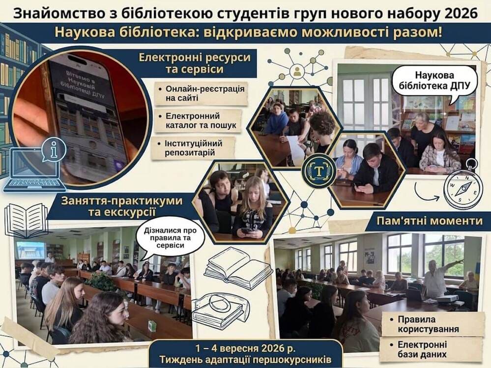 Наукова бібліотека: відкриваємо можливості разом!